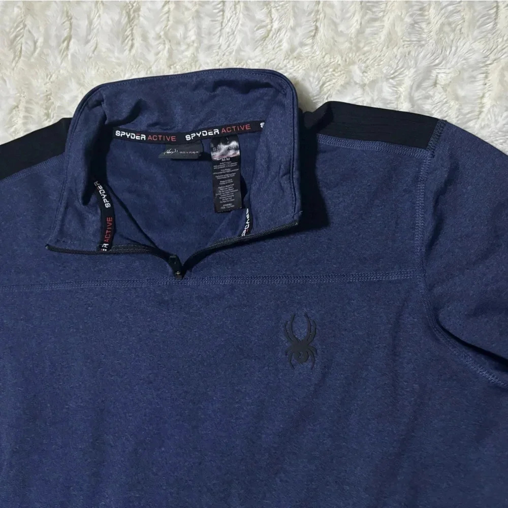 Spyder Active Performance Men's Pull Over Long Sl… - image 7